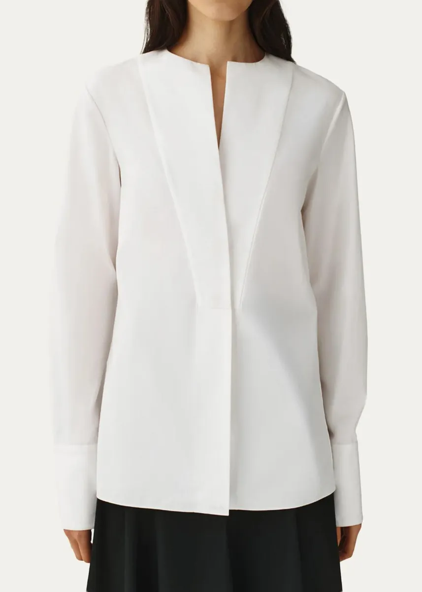 Attersee The Barb Slub Cotton Poplin Shirt | Thumbnail 4