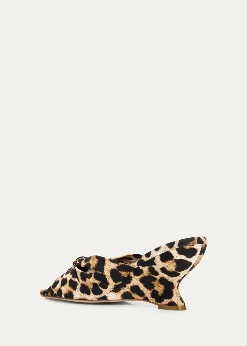 Loeffler Randall 75mm Marsy Leopard Wedge Sandals | Thumbnail 4 Loeffler Randall 75mm Marsy Leopard Wedge Sandals | Thumbnail 4