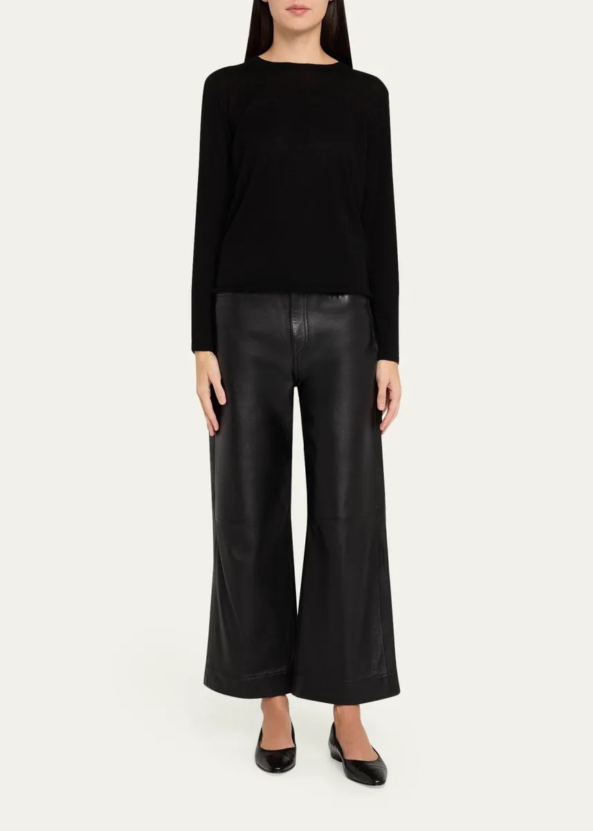 MAJESTIC FILATURES Machine Washable Cashmere Crewneck Pullover | Thumbnail 2