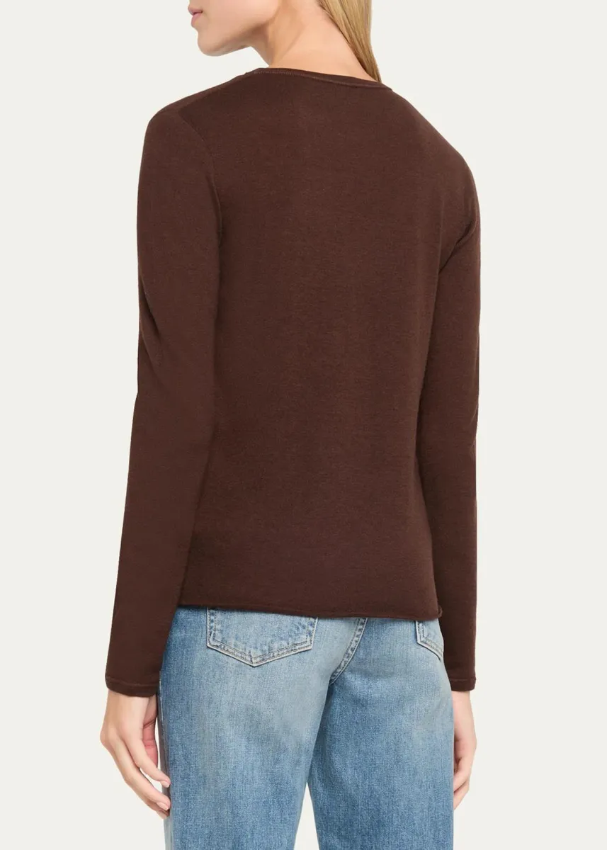 MAJESTIC FILATURES Machine Washable Cashmere Crewneck Pullover | Thumbnail 11