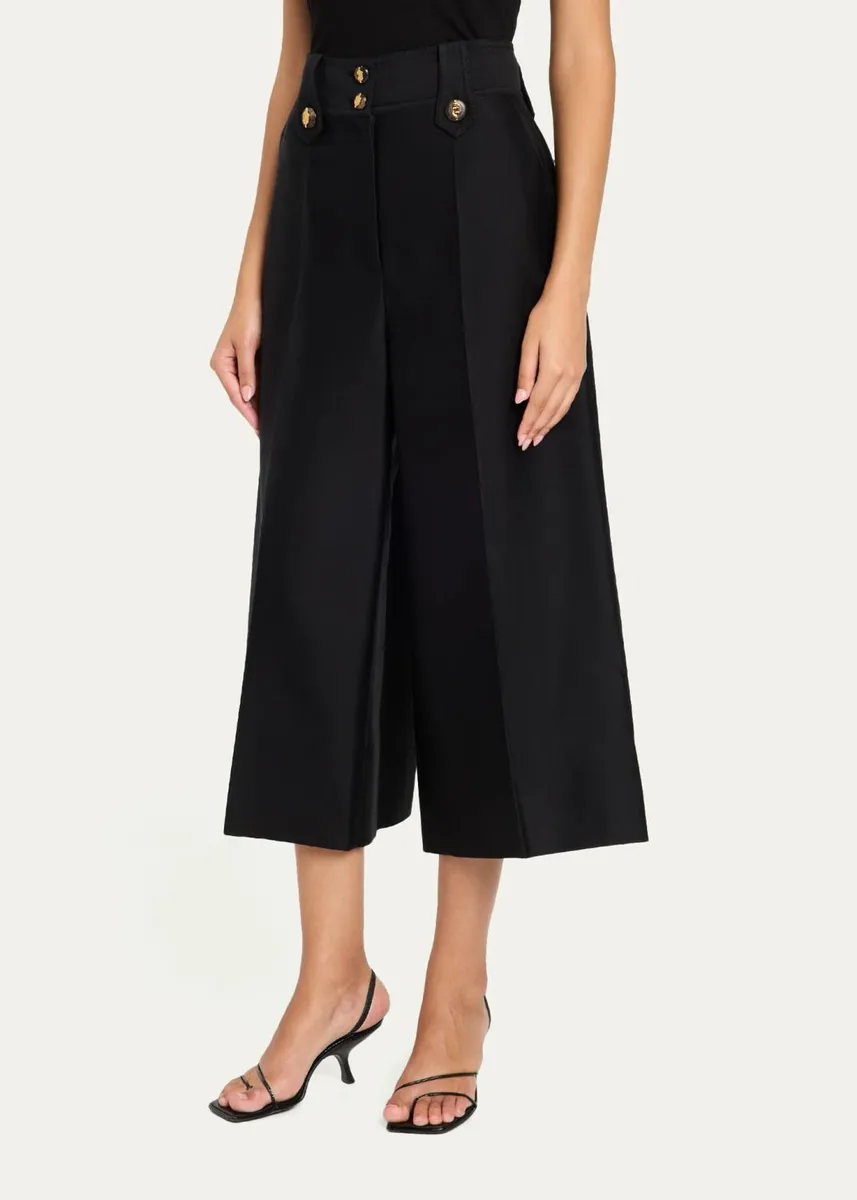 Zimmermann Valiant Wool-Silk Culottes | Thumbnail 4 Zimmermann Valiant Wool-Silk Culottes | Thumbnail 4