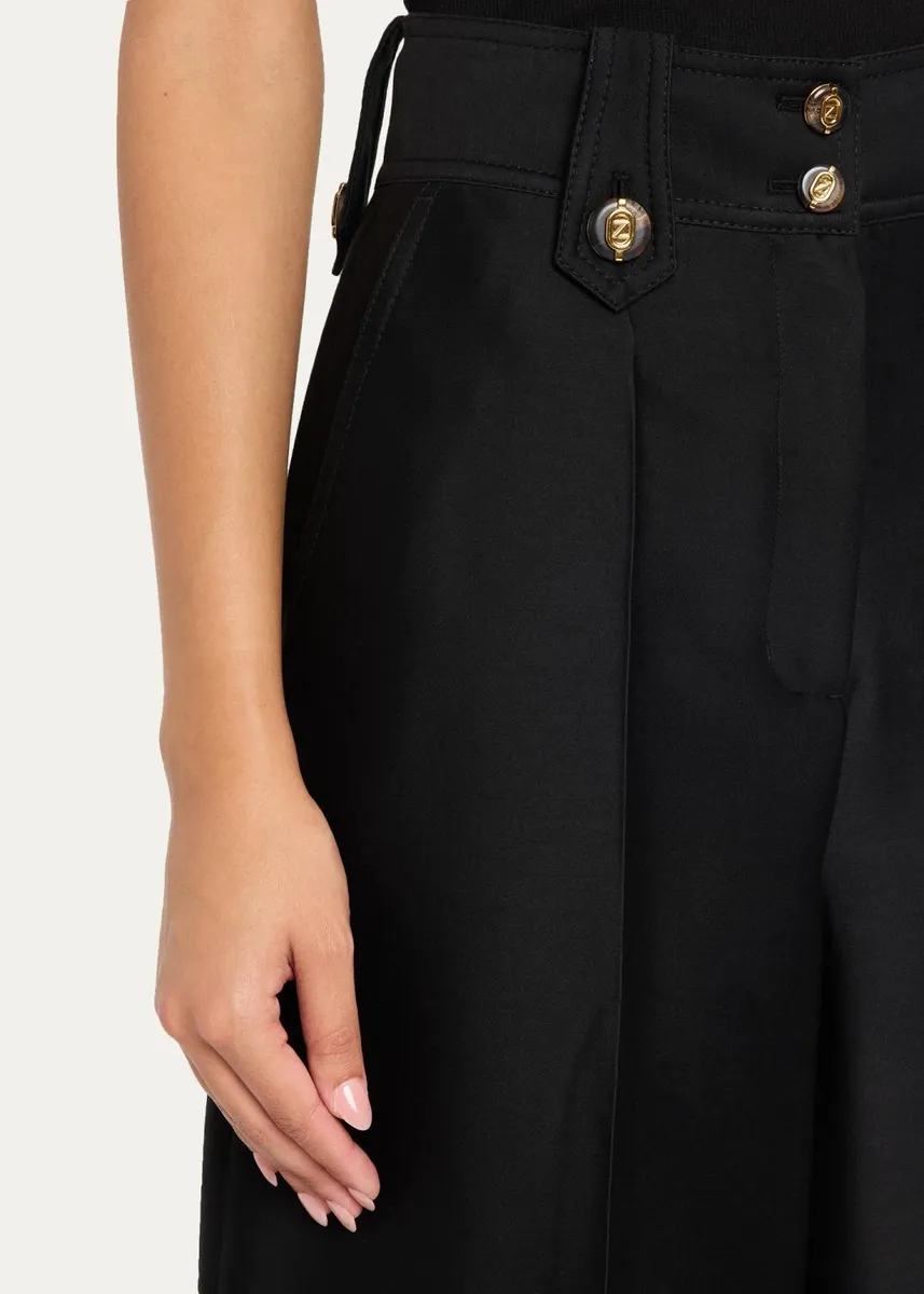 Zimmermann Valiant Wool-Silk Culottes | Thumbnail 5 Zimmermann Valiant Wool-Silk Culottes | Thumbnail 5