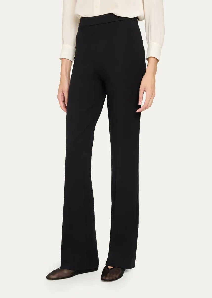 Veronica Beard Gracie Zip-Back Bootcut Pants | Thumbnail 4 Veronica Beard Gracie Zip-Back Bootcut Pants | Thumbnail 4