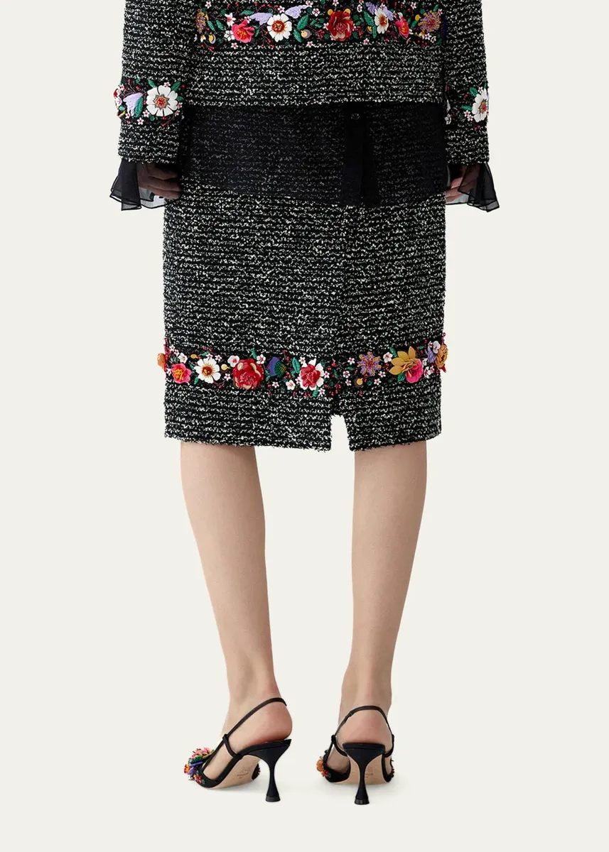 Carolina Herrera Embellished Pencil Skirt | Thumbnail 3 Carolina Herrera Embellished Pencil Skirt | Thumbnail 3