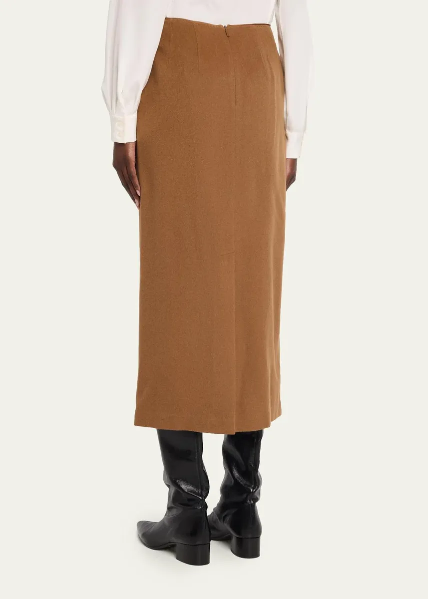 Lafayette 148 New York Cashmere-Blend Midi Pencil Skirt | Thumbnail 7 Lafayette 148 New York Cashmere-Blend Midi Pencil Skirt | Thumbnail 7