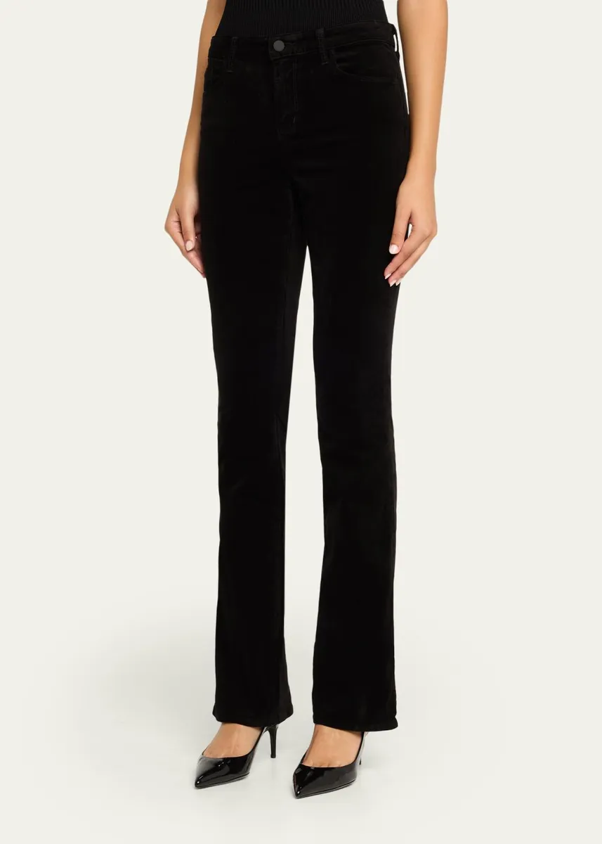 L'Agence Stevie High-Rise Straight Jeans | Thumbnail 4 L'Agence Stevie High-Rise Straight Jeans | Thumbnail 4