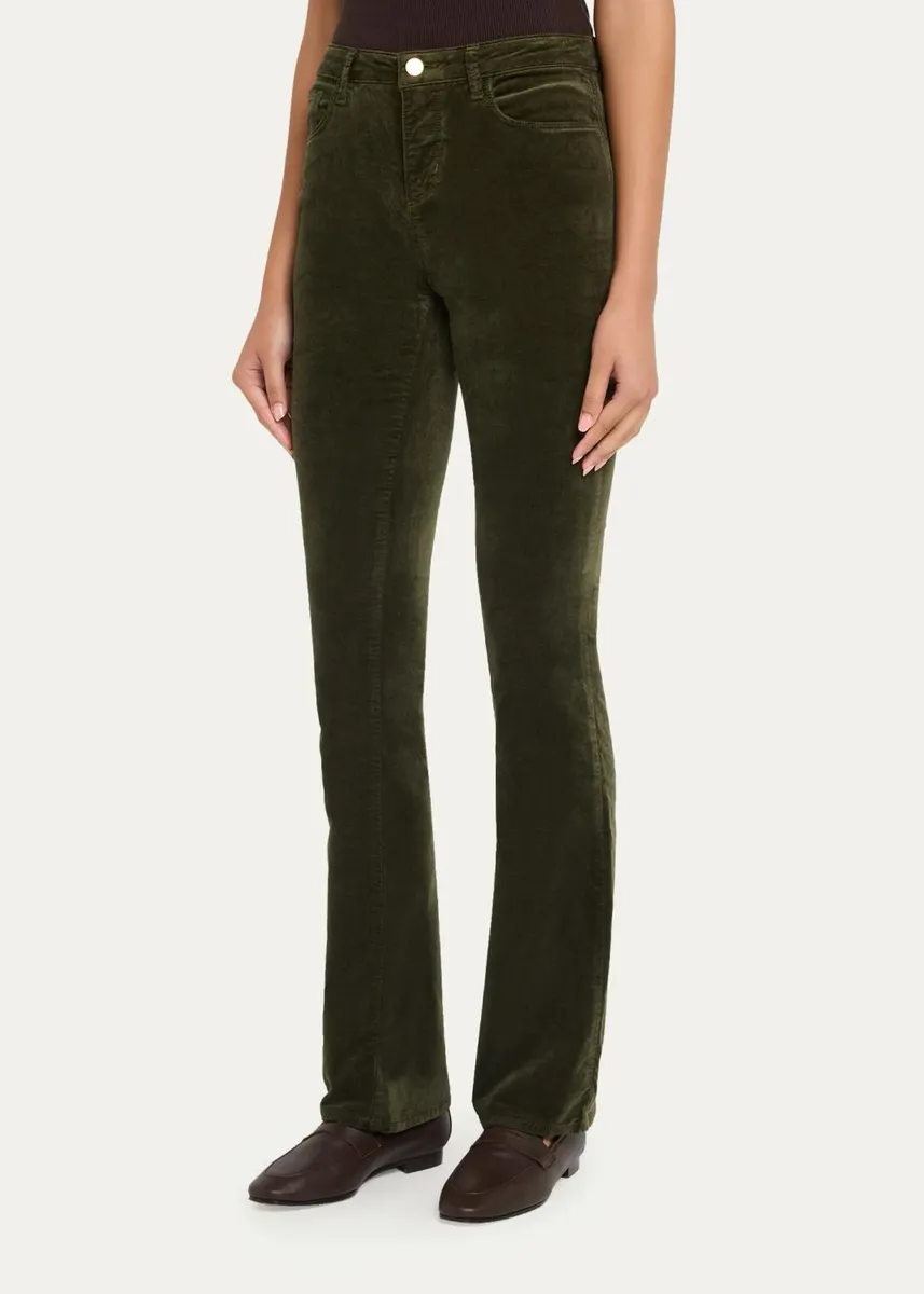 L'Agence Stevie High-Rise Straight Jeans | Thumbnail 8 L'Agence Stevie High-Rise Straight Jeans | Thumbnail 8