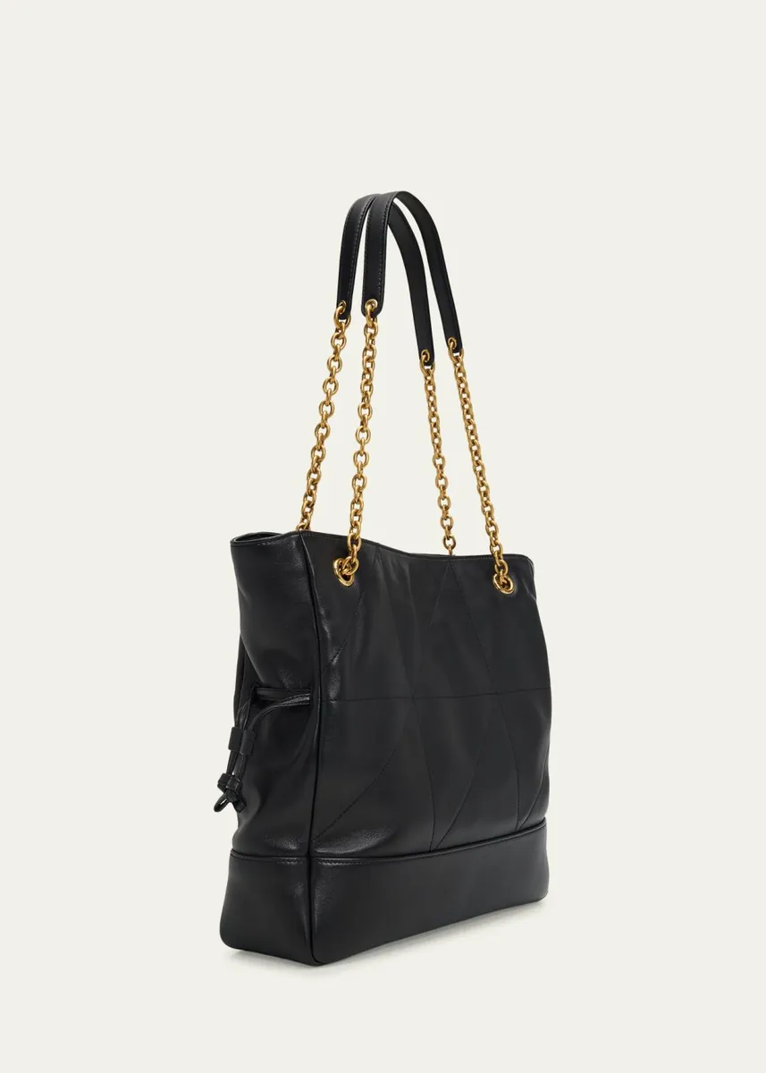 Saint Laurent Jamie Small Drawstring Leather Tote Bag | Thumbnail 3 Saint Laurent Jamie Small Drawstring Leather Tote Bag | Thumbnail 3
