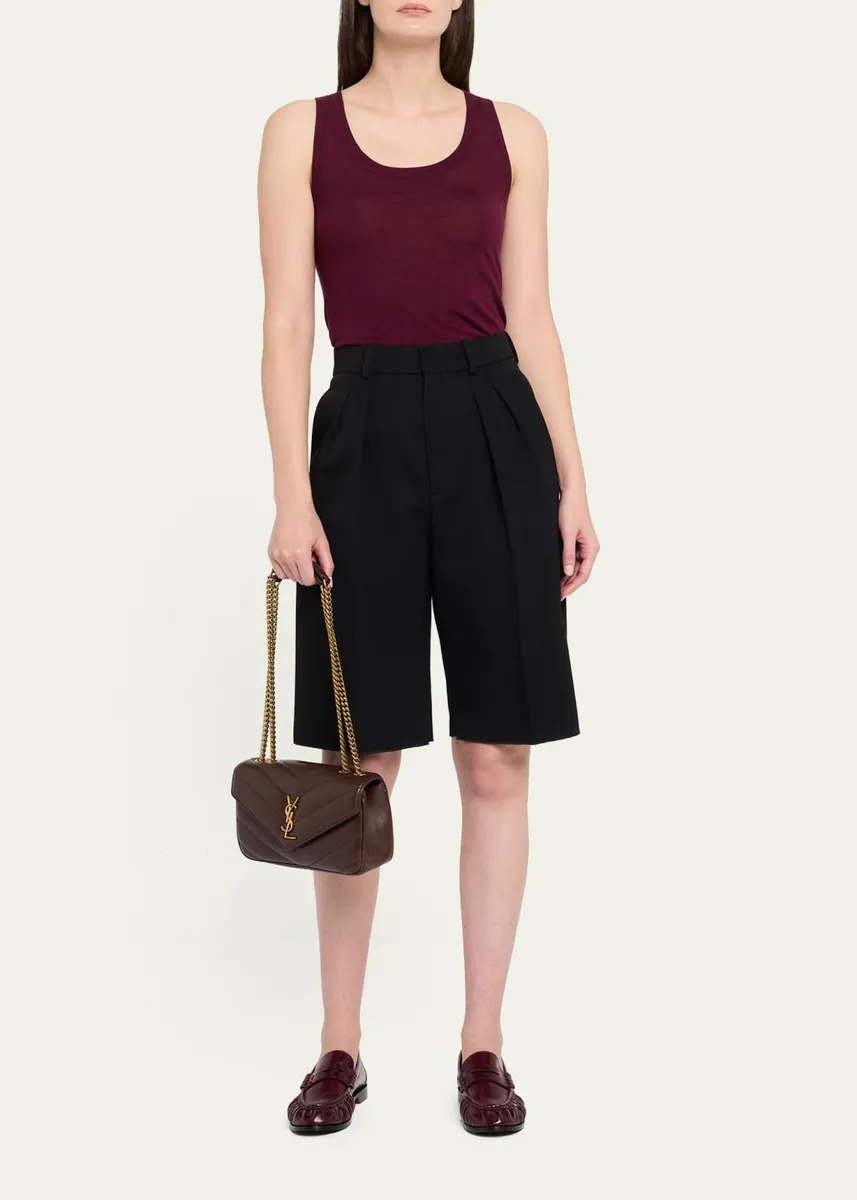 Saint Laurent Loulou Small YSL Quilted Leather Chain Shoulder Bag | Thumbnail 5 Saint Laurent Loulou Small YSL Quilted Leather Chain Shoulder Bag | Thumbnail 5