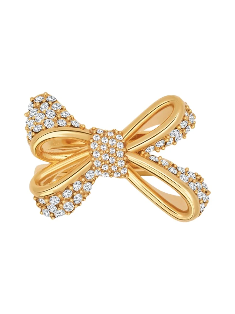 Pave Bow Ring Pave Bow Ring