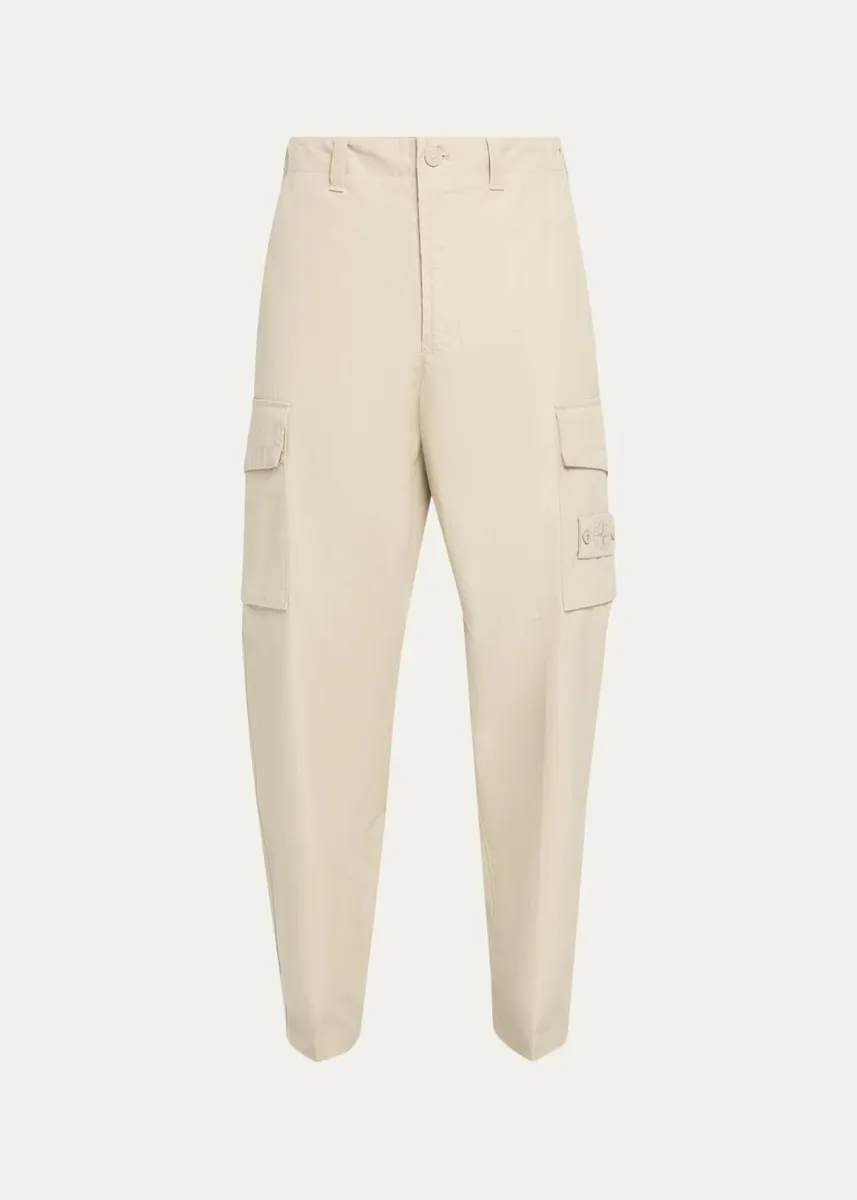 Stone Island Men's Canvas Cargo Pants | Thumbnail 10 Stone Island Men's Canvas Cargo Pants | Thumbnail 10