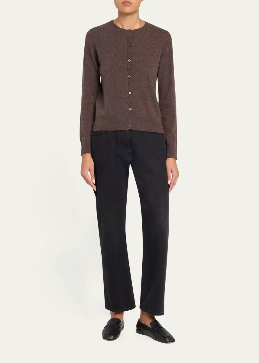 MAJESTIC FILATURES Cashmere Button-Front Crewneck Cardigan | Thumbnail 2 MAJESTIC FILATURES Cashmere Button-Front Crewneck Cardigan | Thumbnail 2