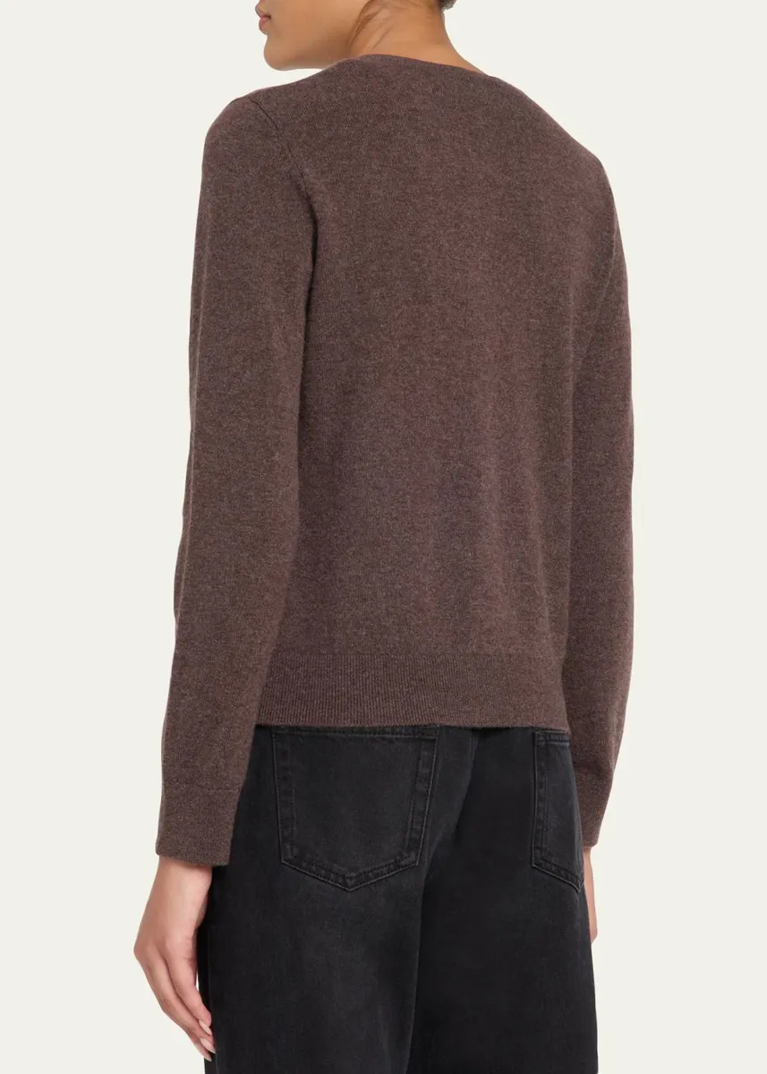 MAJESTIC FILATURES Cashmere Button-Front Crewneck Cardigan | Thumbnail 3 MAJESTIC FILATURES Cashmere Button-Front Crewneck Cardigan | Thumbnail 3