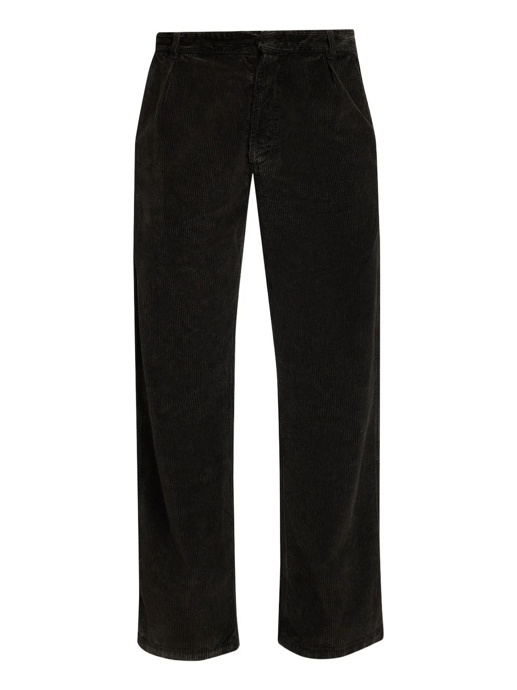 The Row Men's Paulo Mid-Rise Wide-Leg Corduroy Pants