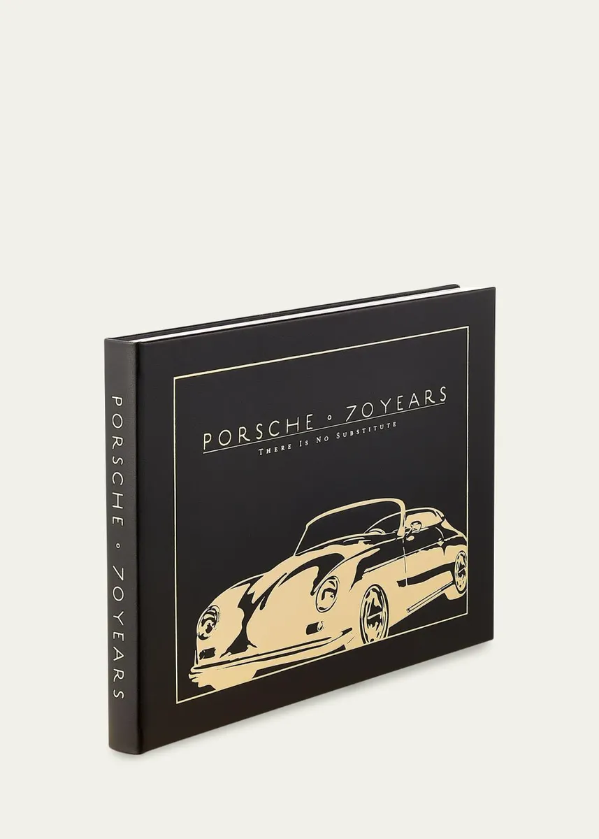 Graphic Image "Porsche 70 Years: There Is No Substitute" Leather-Bound Book by Randy Leffingwell | Thumbnail 2