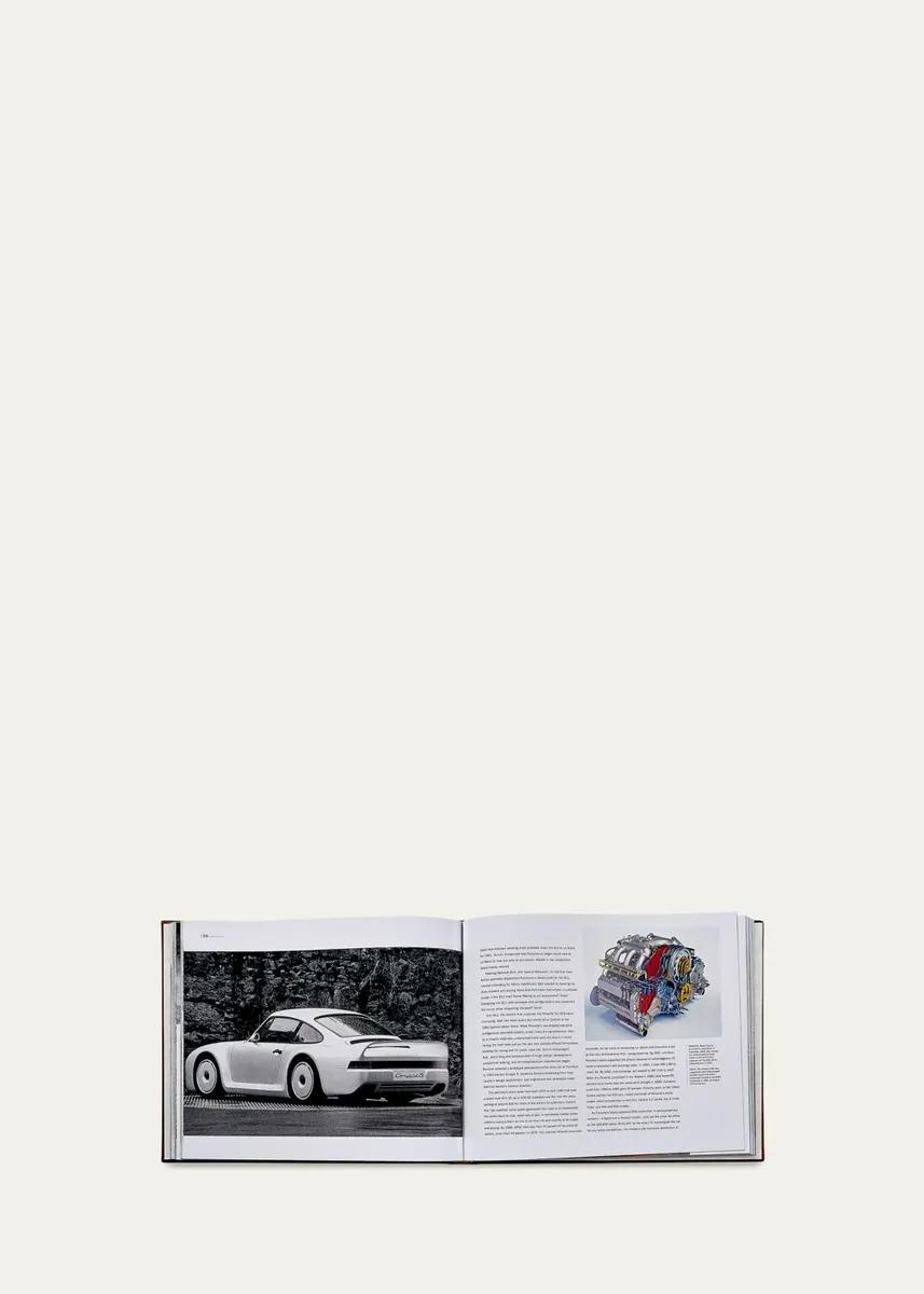 Graphic Image "Porsche 70 Years: There Is No Substitute" Leather-Bound Book by Randy Leffingwell | Thumbnail 4