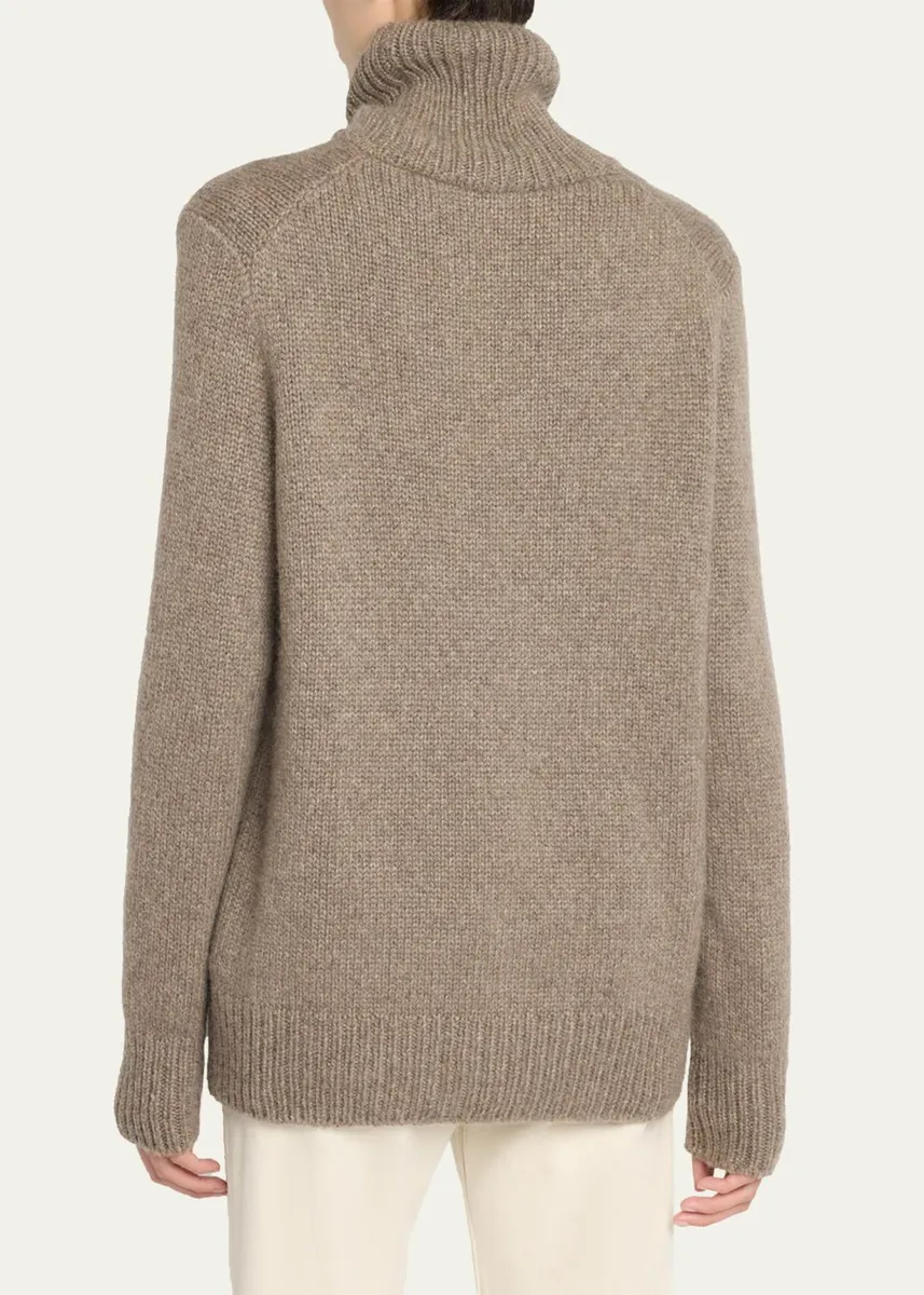 The Row Plira Cashmere Turtleneck Sweater | Thumbnail 3