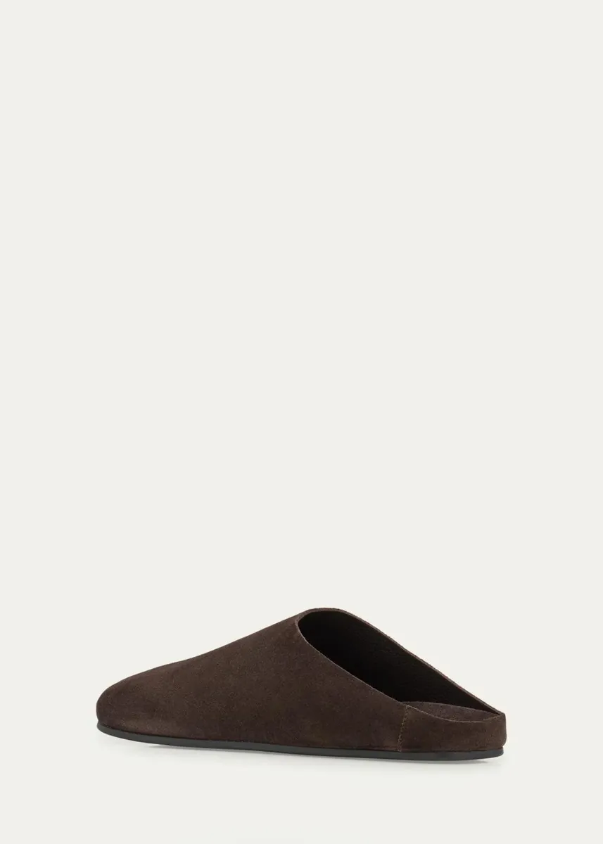 The Row Hudson Suede Slide Mules | Thumbnail 8 The Row Hudson Suede Slide Mules | Thumbnail 8