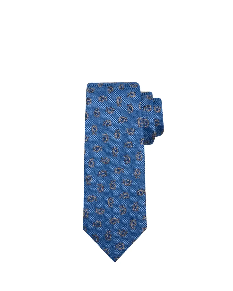 Brioni Men's Silk Paisley Jacquard Tie | Thumbnail 2