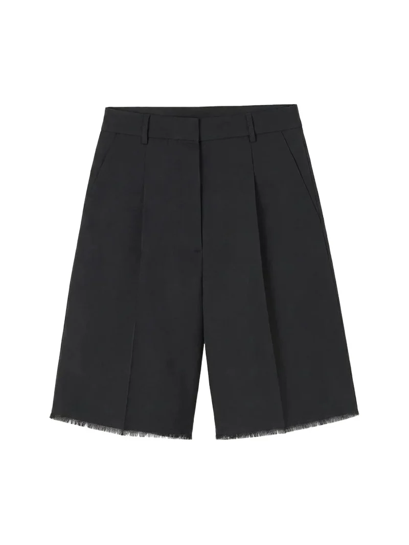 OFFICINE GÉNÉRALE Tailored Wool Bermuda Shorts