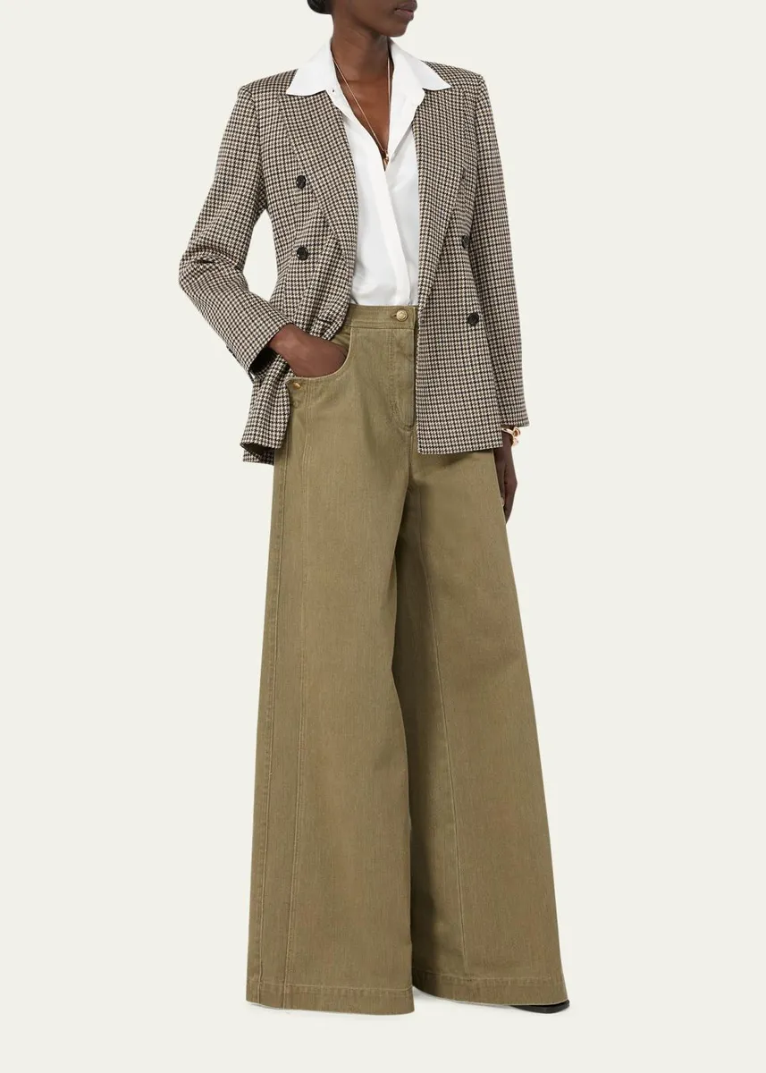 Max Mara Alamaro High-Rise Wide-Leg Jeans | Thumbnail 2 Max Mara Alamaro High-Rise Wide-Leg Jeans | Thumbnail 2