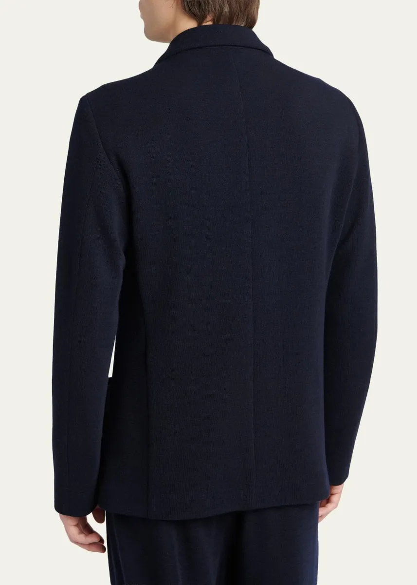 Giorgio Armani Men's Wool Jacket | Thumbnail 3 Giorgio Armani Men's Wool Jacket | Thumbnail 3