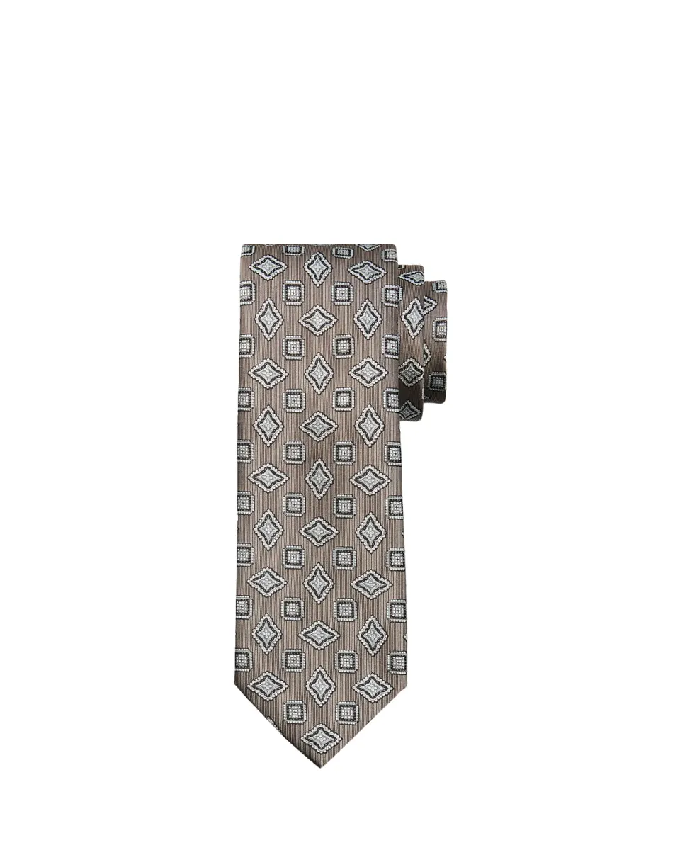 Brioni Men's Medallion Silk Tie | Thumbnail 2 Brioni Men's Medallion Silk Tie | Thumbnail 2