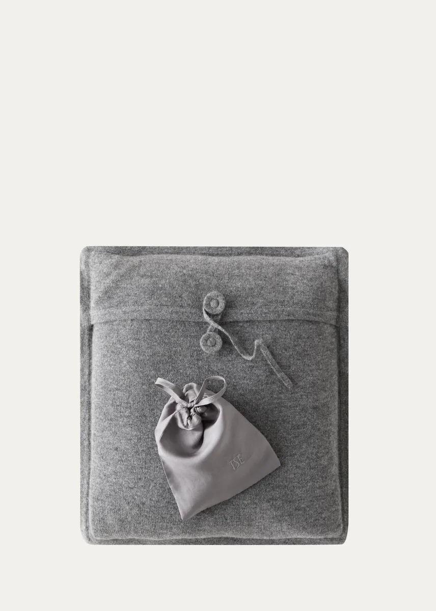 TSE Cashmere Cashmere Travel Blanket and Eye Mask Set | Thumbnail 2 TSE Cashmere Cashmere Travel Blanket and Eye Mask Set | Thumbnail 2