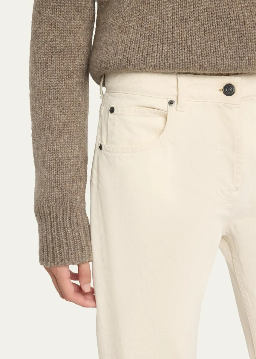 The Row Riaco Straight-Leg Ankle Jeans | Thumbnail 5 The Row Riaco Straight-Leg Ankle Jeans | Thumbnail 5