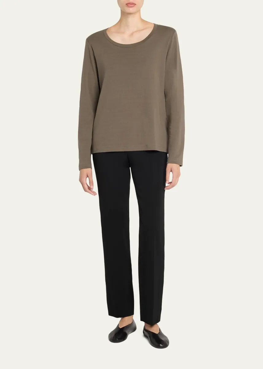 The Row Cyril Wool Slim-Leg Pants | Thumbnail 2