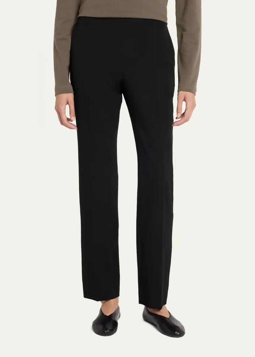The Row Cyril Wool Slim-Leg Pants | Thumbnail 4
