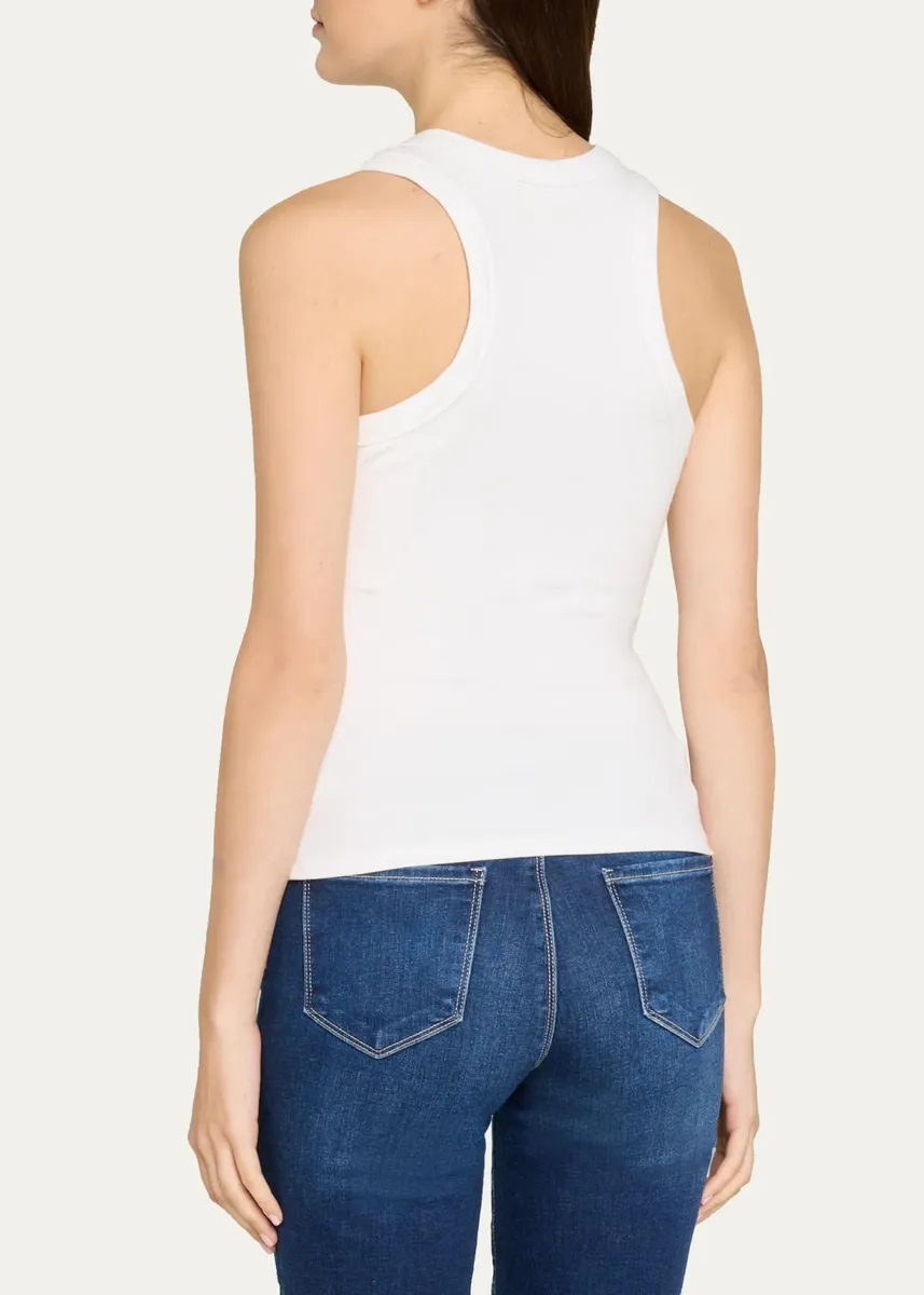 L'Agence Shania Racerback Tank Top | Thumbnail 3