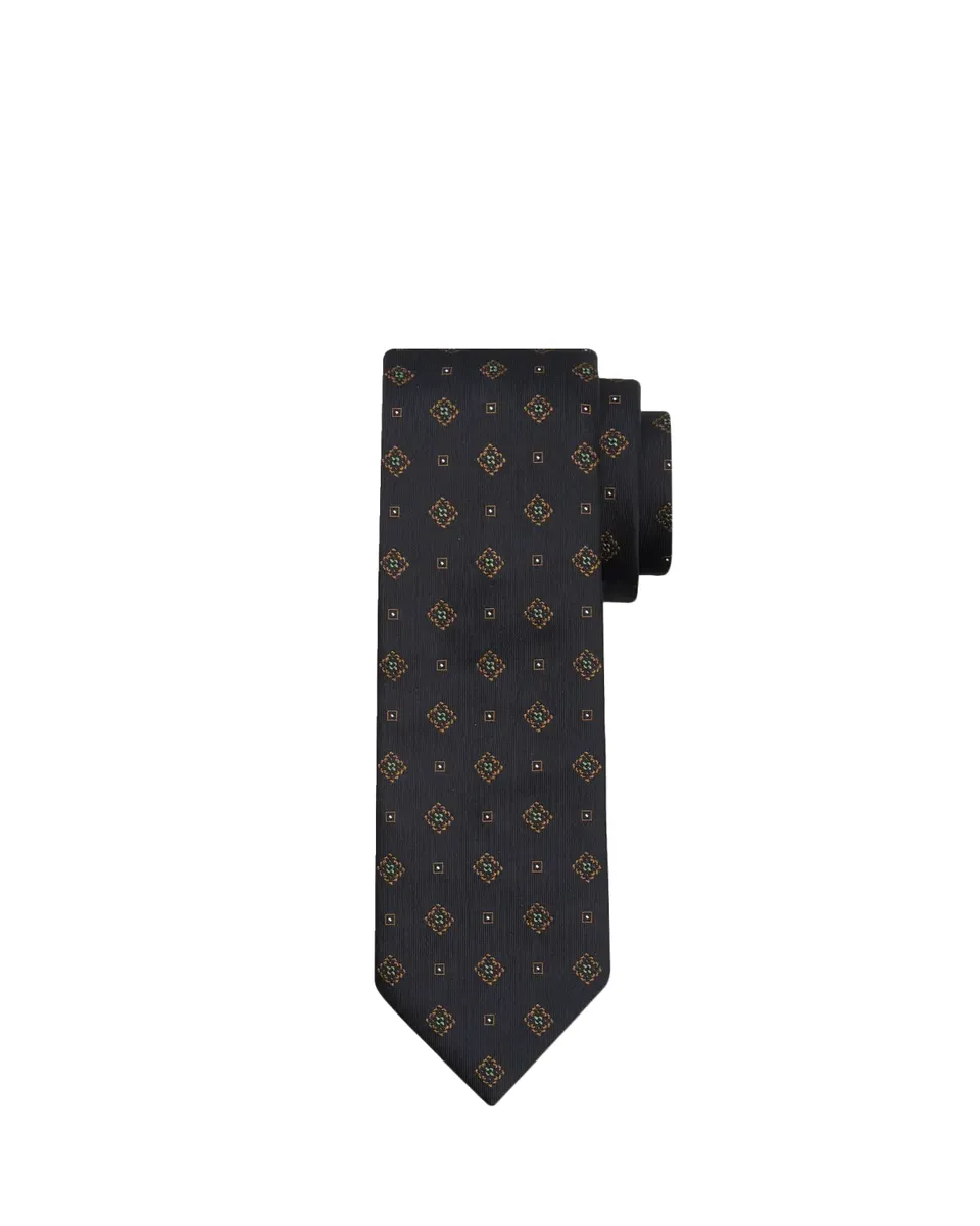 Brioni Men's Medallion Silk Tie | Thumbnail 2