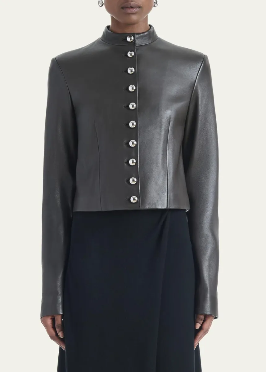 Altuzarra Dixon Leather Jacket | Thumbnail 2 Altuzarra Dixon Leather Jacket | Thumbnail 2