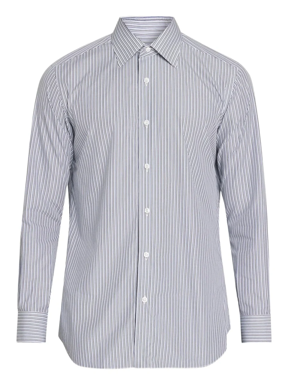 Brioni Men's Striped Cotton Dress Shirt