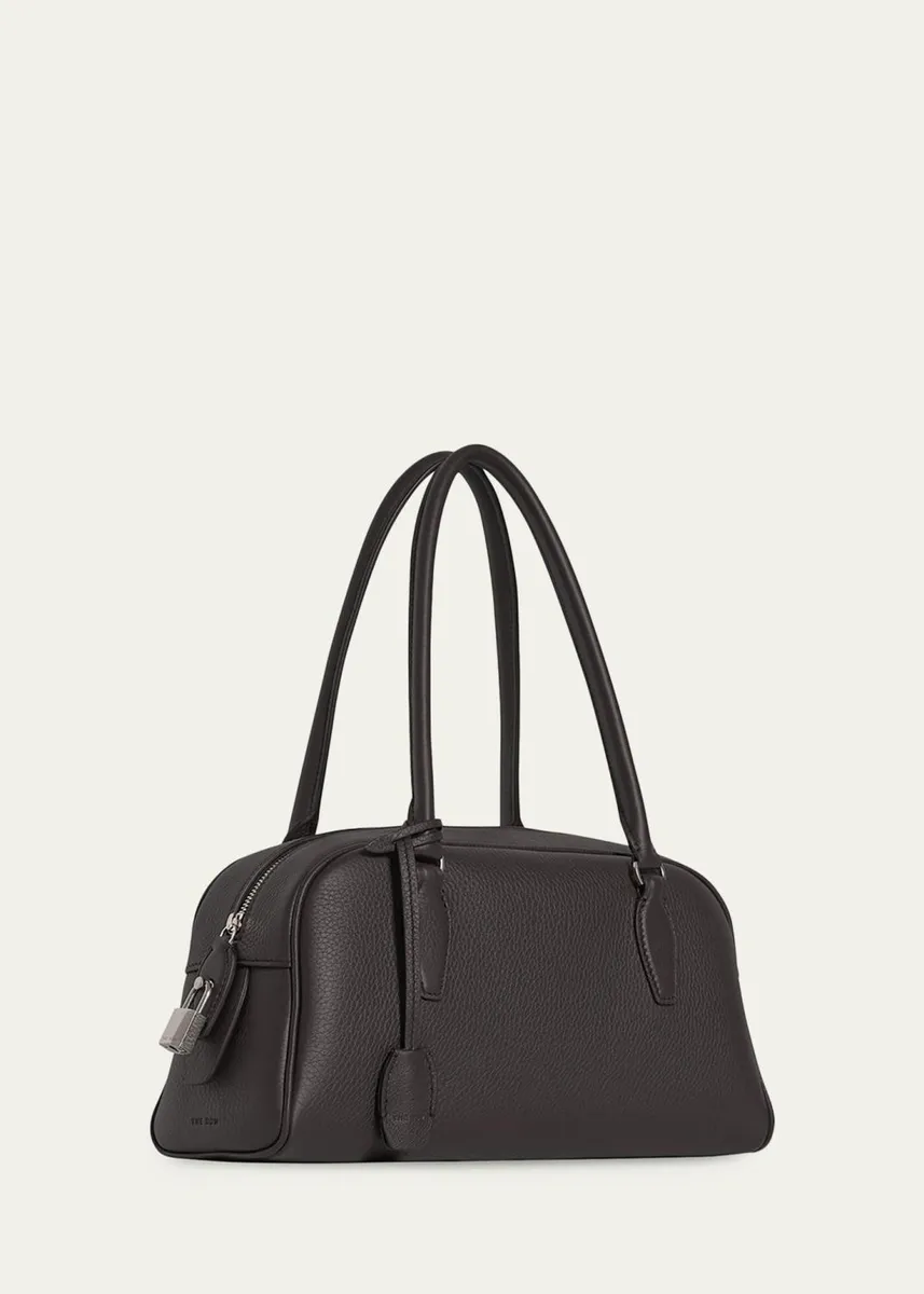 The Row India Small East-West Leather Bowling Shoulder Bag | Thumbnail 5 The Row India Small East-West Leather Bowling Shoulder Bag | Thumbnail 5