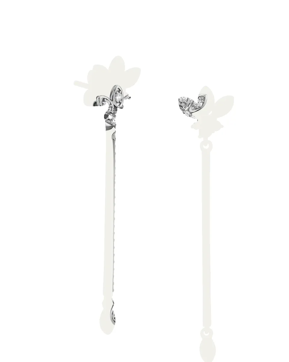 Sydney Evan 14K White Gold & 0.39 TCW Diamond Marquise Drop Earrings | Thumbnail 2