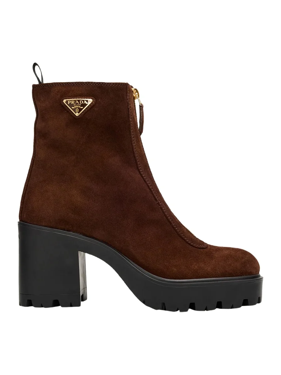 85mm Stride Flow Suede Ankle Boots 85mm Stride Flow Suede Ankle Boots