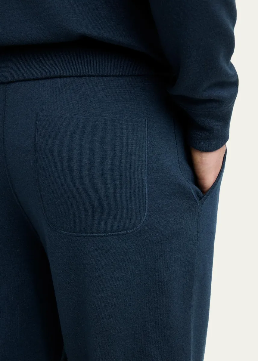 Brioni Men's Heathered Zip-Front Jacket | Thumbnail 9