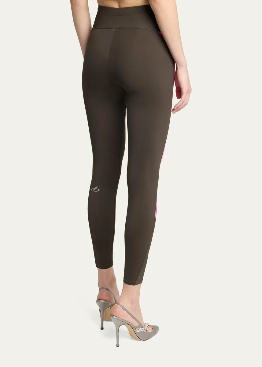 Balenciaga Side Stripe Crop Leggings | Thumbnail 3