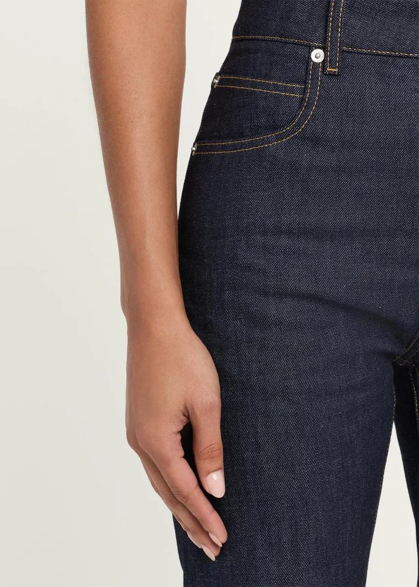 Bottega Veneta Indigo Straight Denim Jeans | Thumbnail 5 Bottega Veneta Indigo Straight Denim Jeans | Thumbnail 5