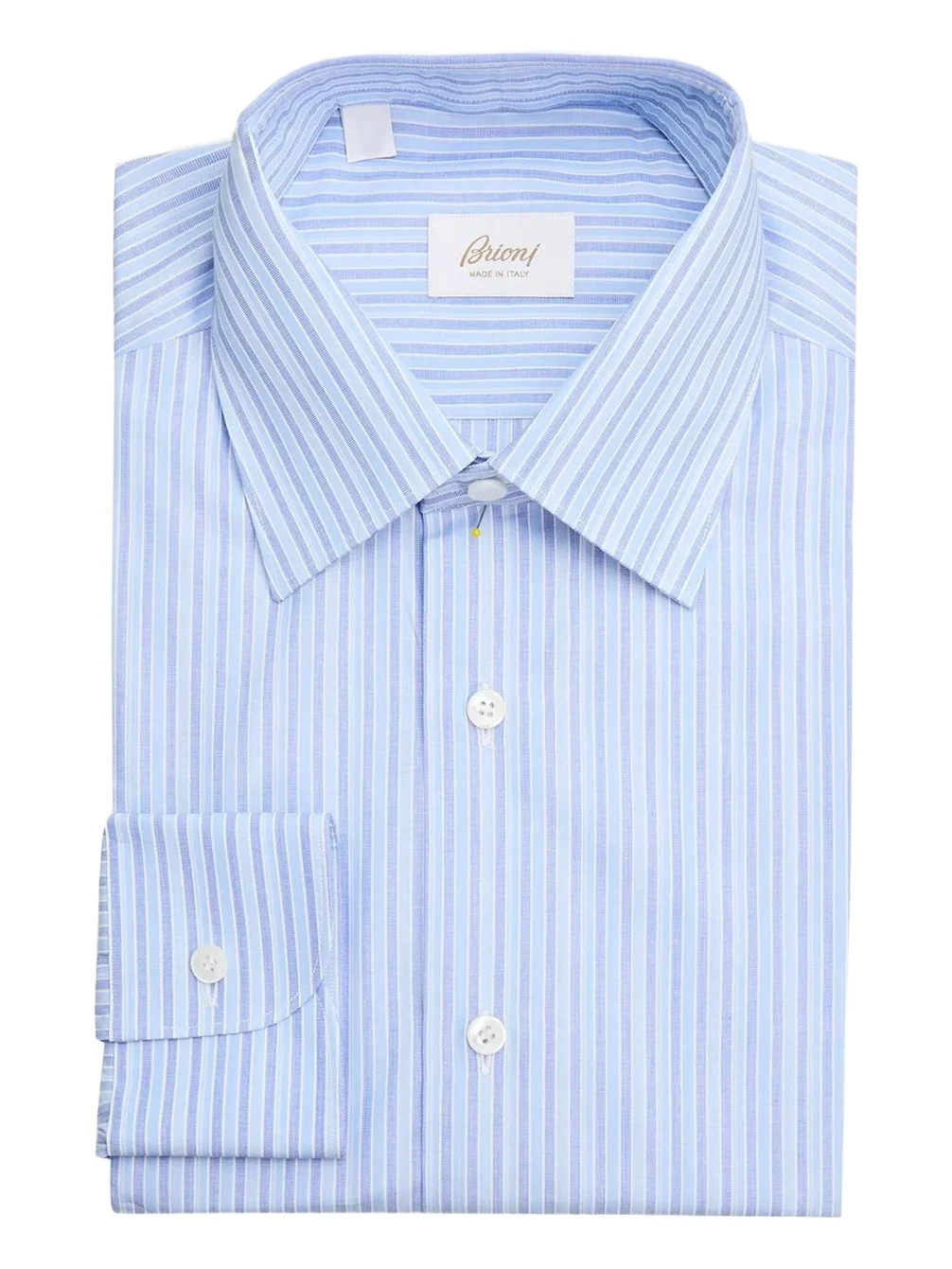 Brioni Men's Striped Cotton Dress Shirt