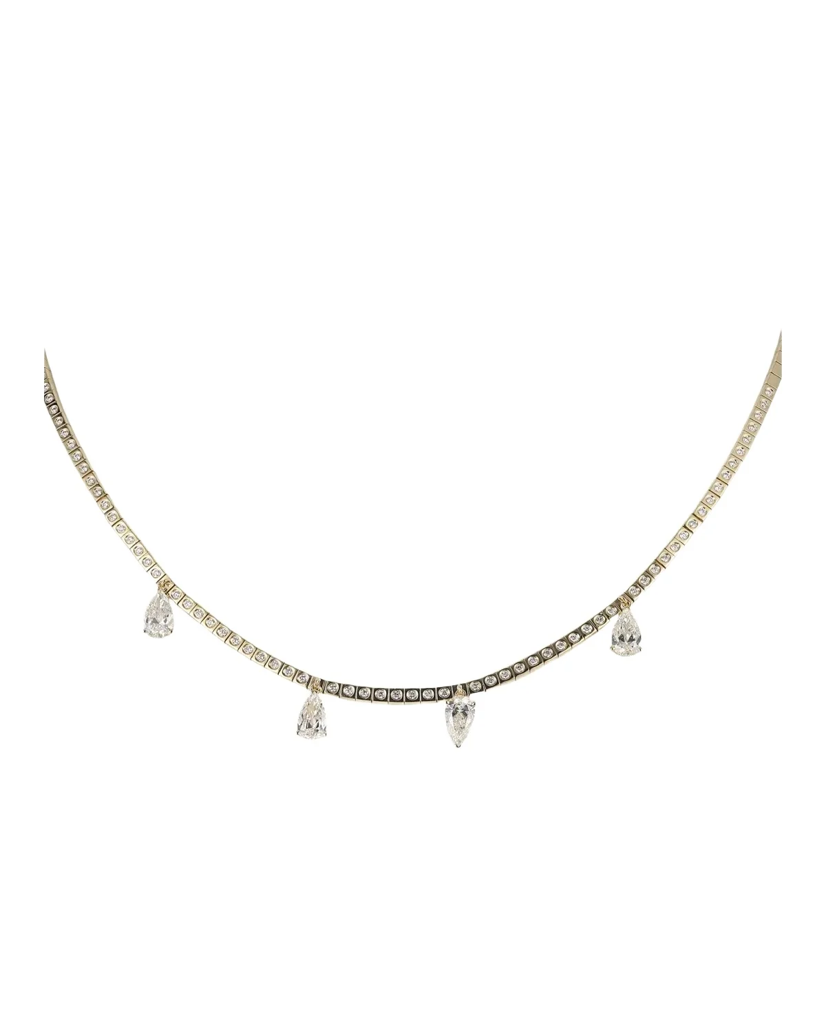 LEGGO Fringe 4-Drop Diamond Necklace LEGGO Fringe 4-Drop Diamond Necklace