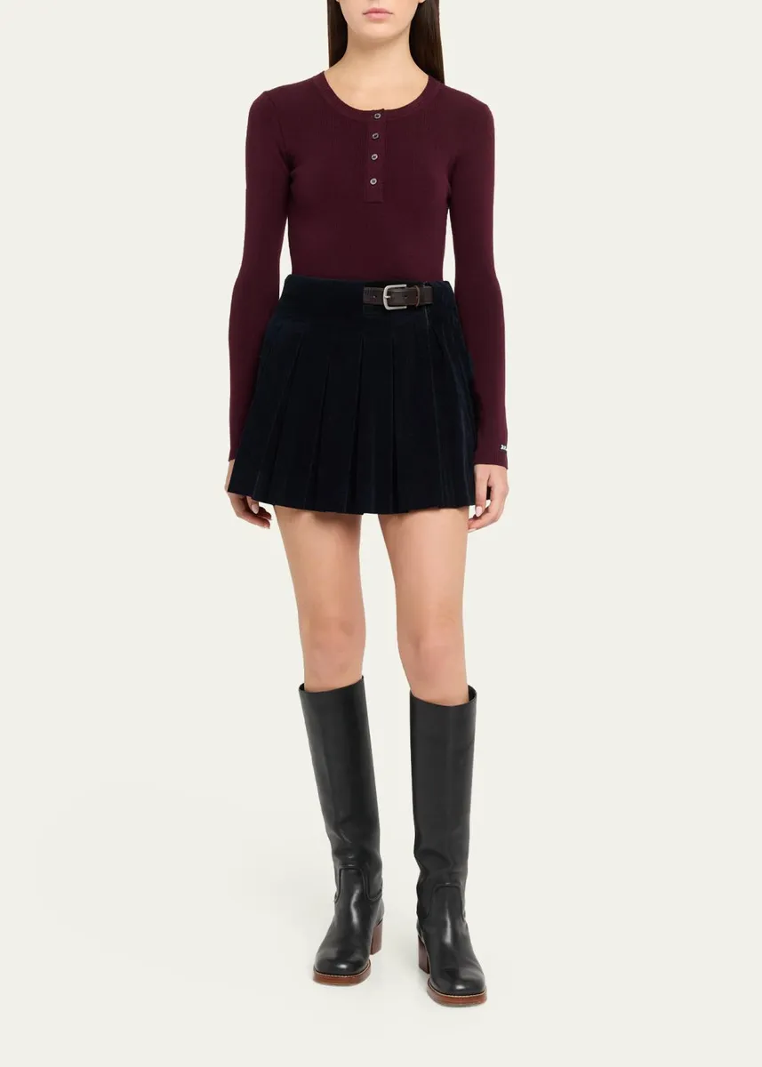 Sea Garrett Corduroy Mini Skirt | Thumbnail 2