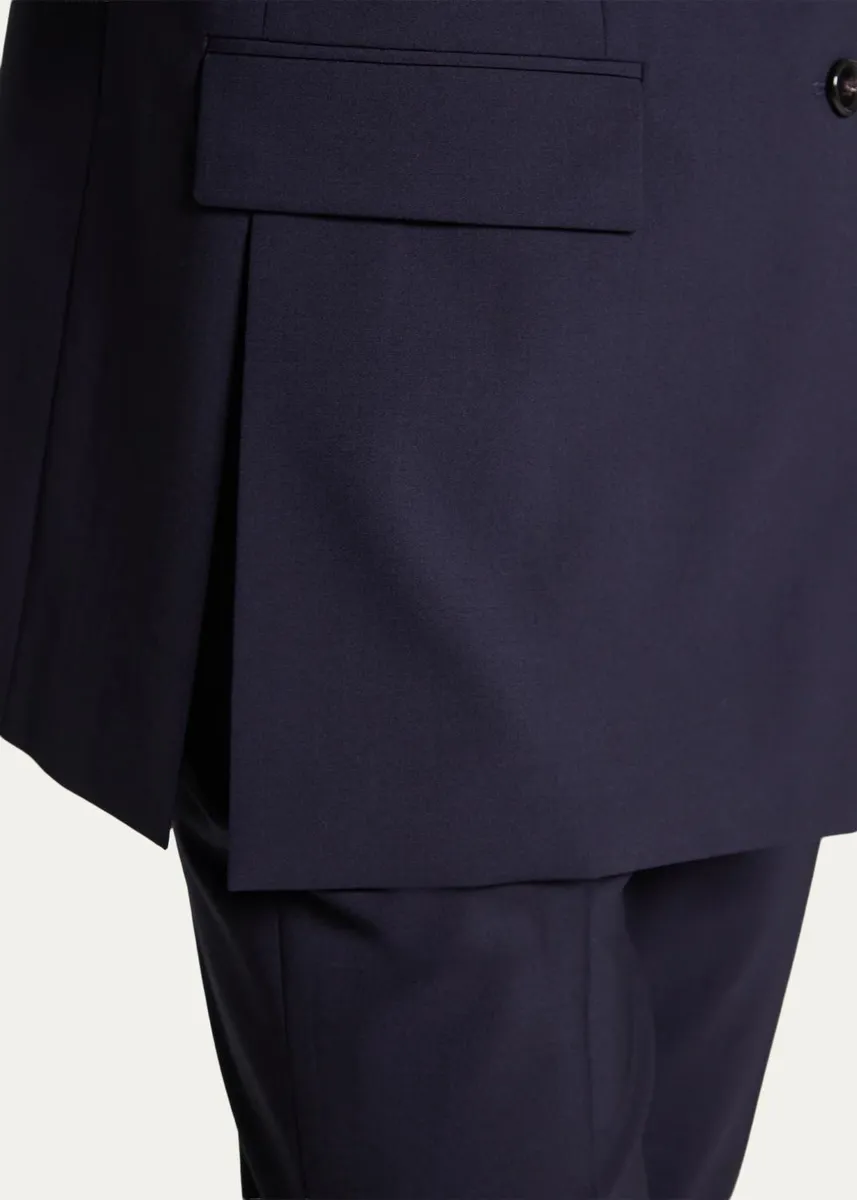 Theory Collarless V-Neck Blazer | Thumbnail 4