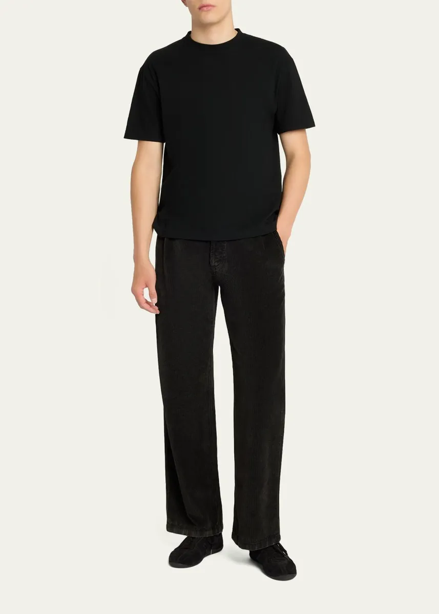The Row Men's Madoc Cotton Jersey T-Shirt | Thumbnail 2 The Row Men's Madoc Cotton Jersey T-Shirt | Thumbnail 2