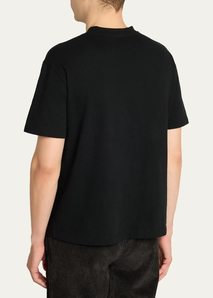 The Row Men's Madoc Cotton Jersey T-Shirt | Thumbnail 3 The Row Men's Madoc Cotton Jersey T-Shirt | Thumbnail 3
