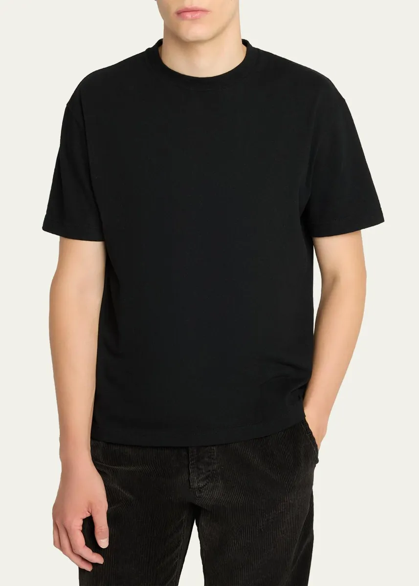 The Row Men's Madoc Cotton Jersey T-Shirt | Thumbnail 4 The Row Men's Madoc Cotton Jersey T-Shirt | Thumbnail 4