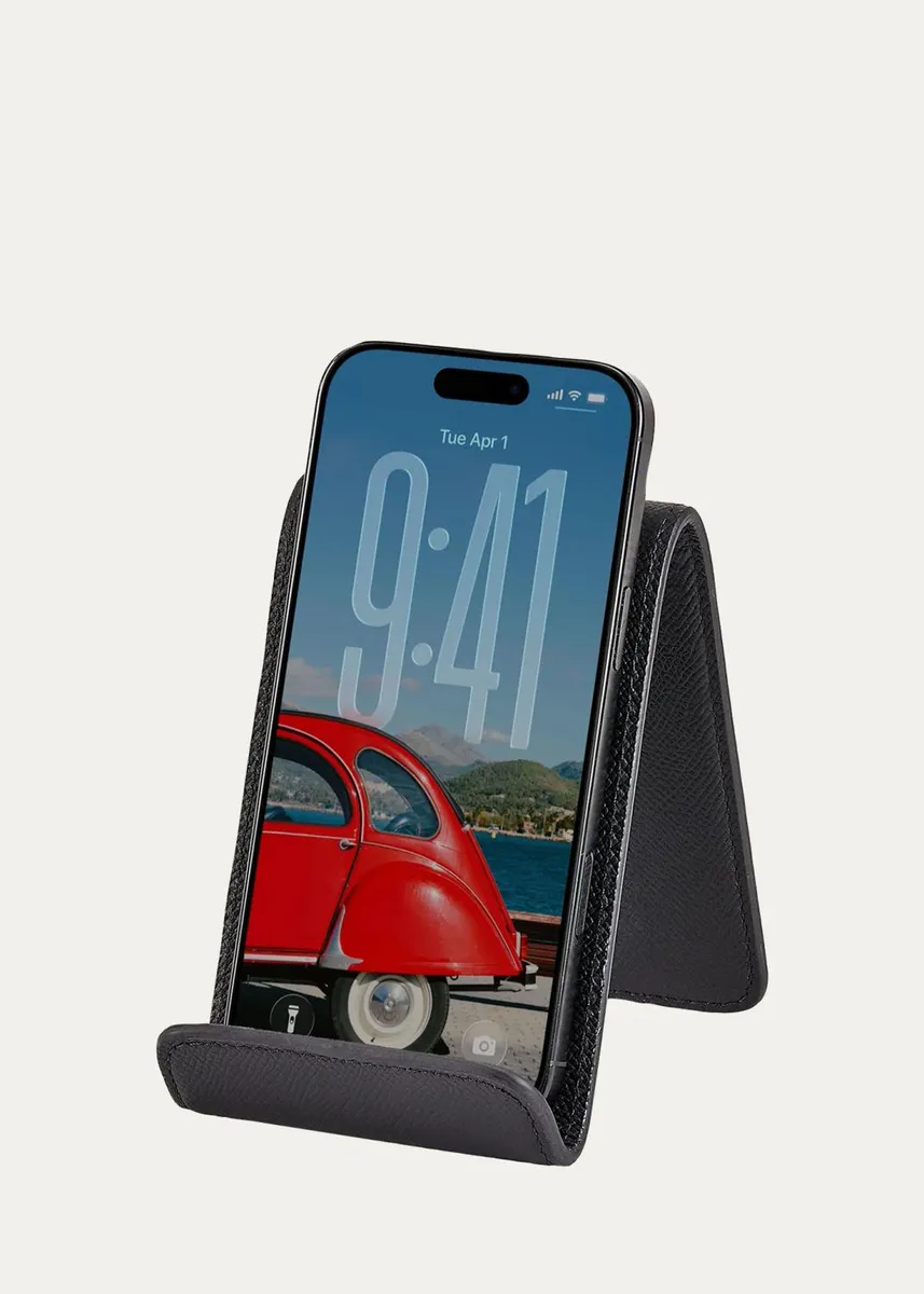 Graphic Image Leather Phone Stand | Thumbnail 3