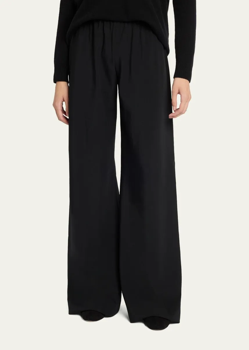 The Row Gala Wool Wide-Leg Pull-On Pants | Thumbnail 4